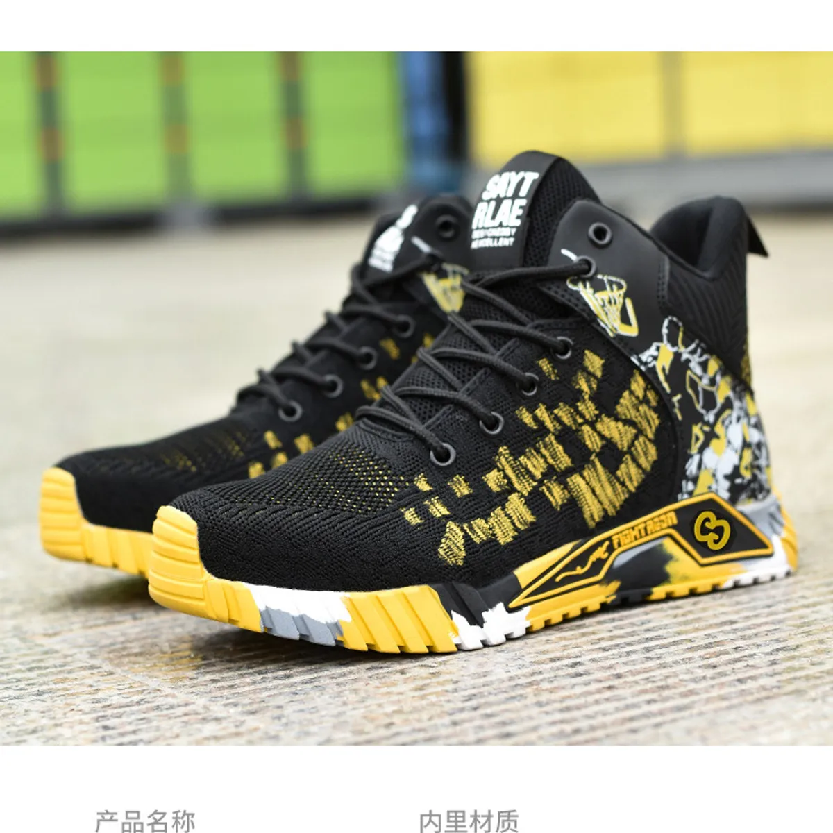 TIOZONEY - Bototo De Trabajo y Antipinchazos Hombre - Amarillo