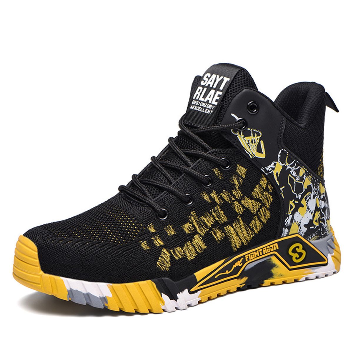 TIOZONEY - Bototo De Trabajo y Antipinchazos Hombre - Amarillo