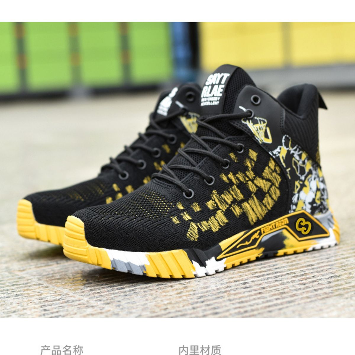 TIOZONEY - Bototo De Trabajo y Antipinchazos Hombre - Amarillo