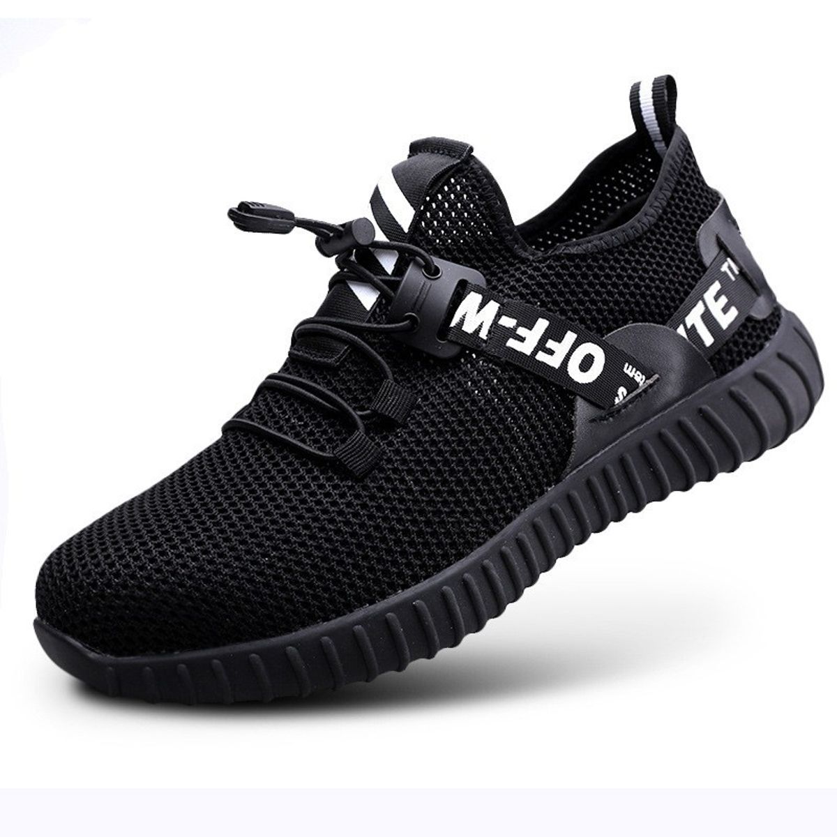 TIOZONEY - Zapatos de seguridad Hombre - Negro.