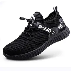 TIOZONEY - Zapatos de seguridad Hombre - Negro.