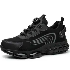TIOZONEY - Zapatos de seguridad Hombre - Negro.