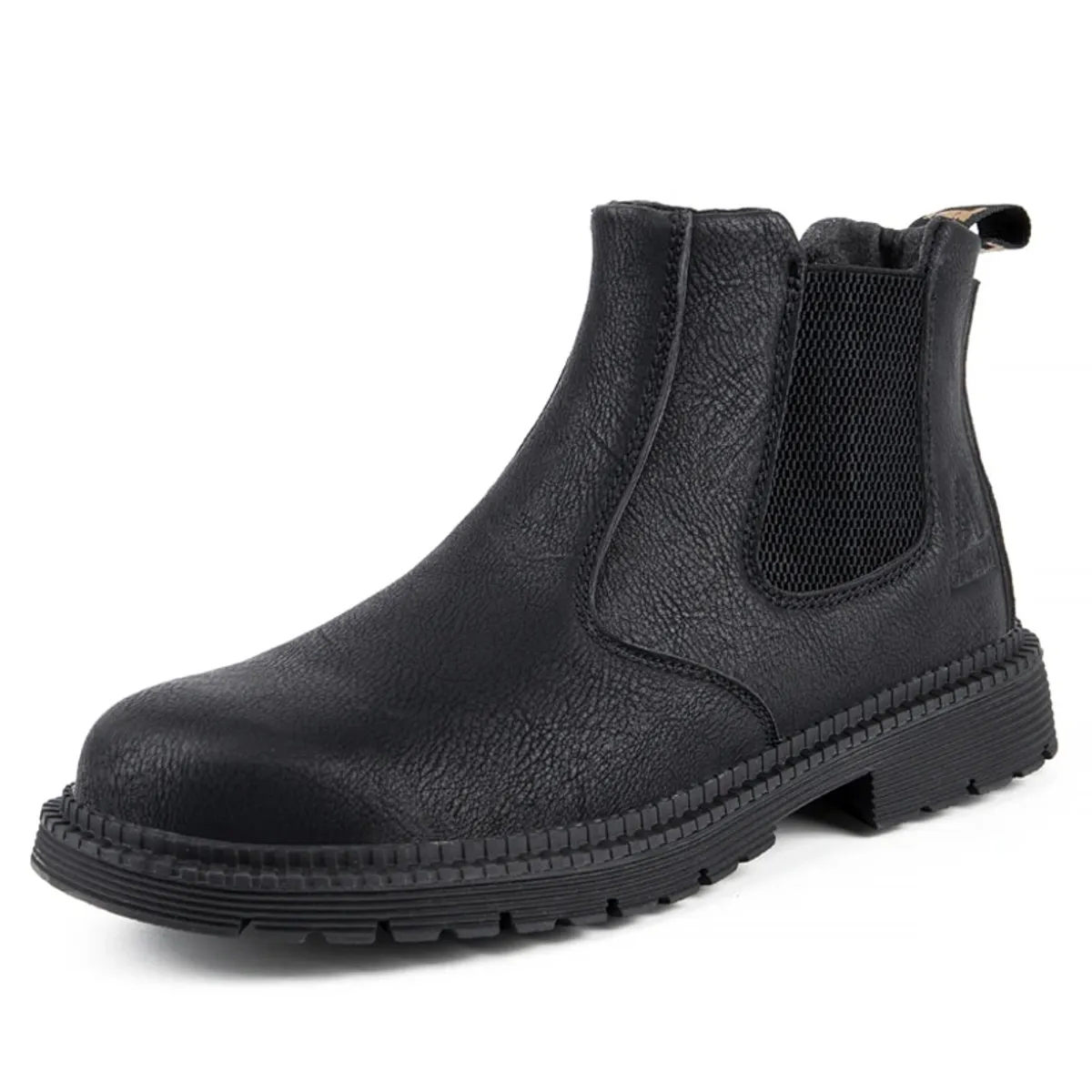 TIOZONEY - Zapatos de seguridad PU sintético Hombre - Negro