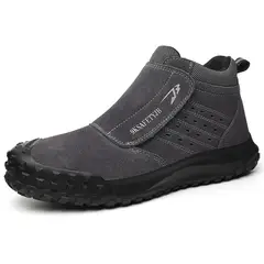 TIOZONEY - Zapatos de trabajo Hombre - Gris.