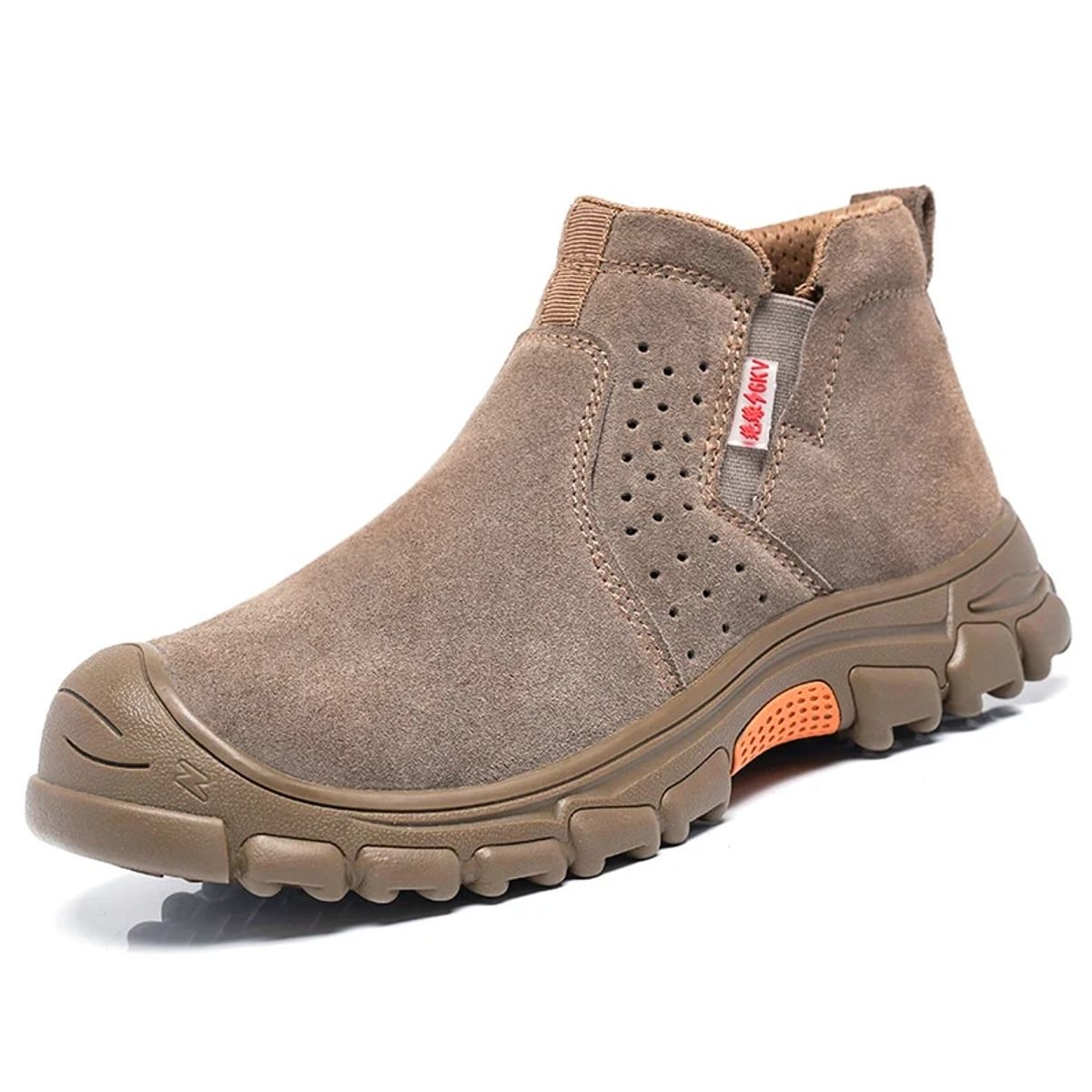 TIOZONEY - Botas de seguridad para soldar para hombre.