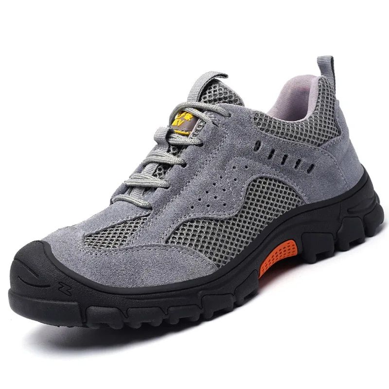 TIOZONEY - Botas de seguridad para soldar para hombre.