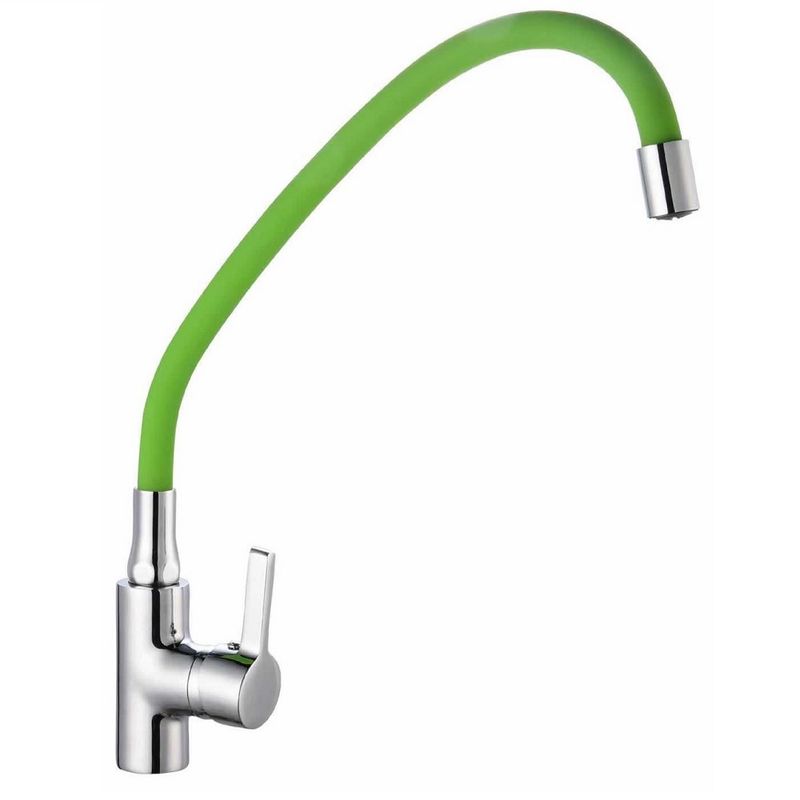 TAUMM - MONOMANDO LAVAPLATO CUELLO FLEXIBLE VERDE TAUMM.