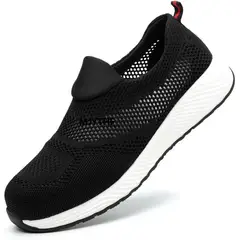 TIOZONEY - Zapatos de seguridad cómodos y ligeros.