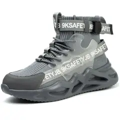 TIOZONEY - Zapatos de trabajo antiperforaciones para hombre