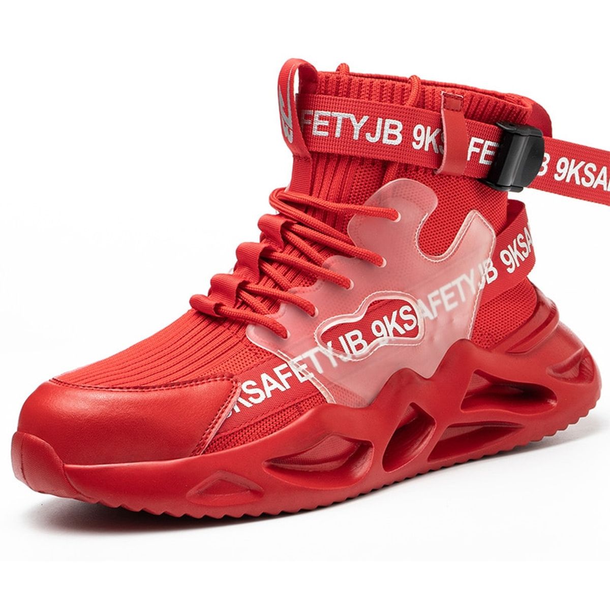 TIOZONEY - Zapatos de trabajo antiperforaciones para hombre