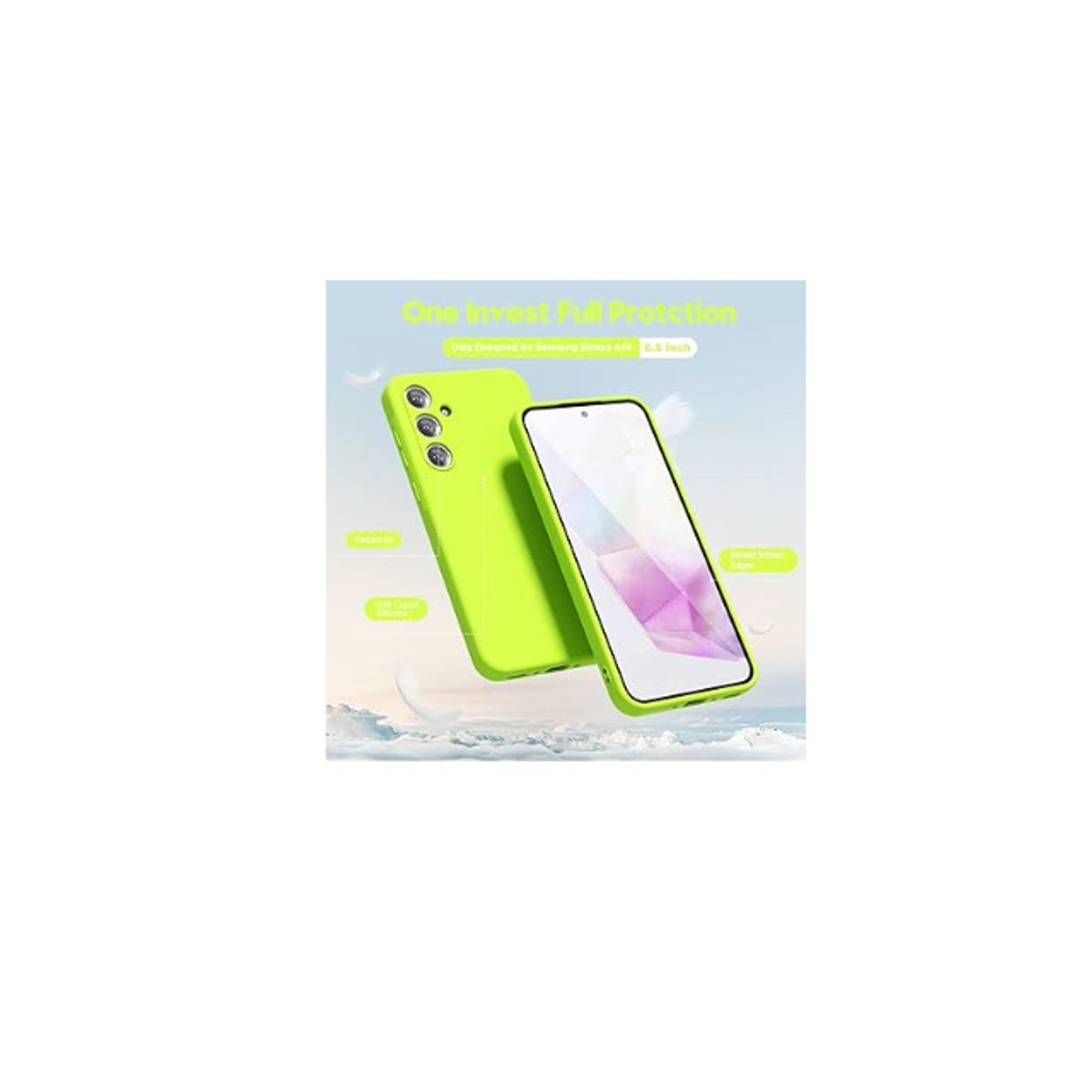 GENERICO - Carcasa Silicona Color Para Samsung A26