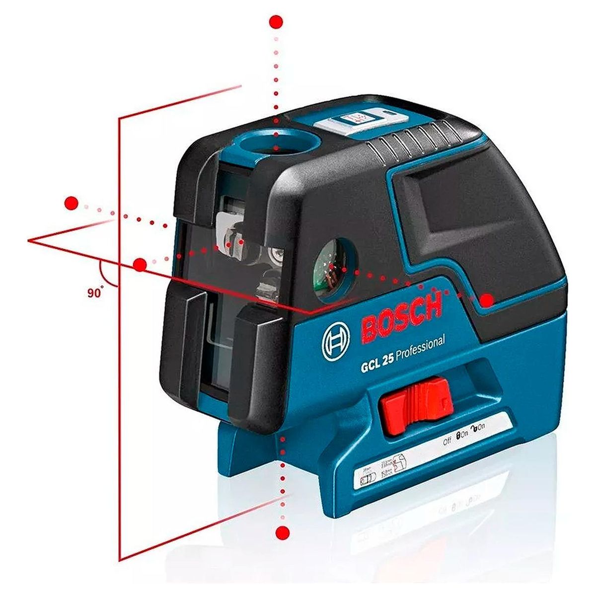 BOSCH - Nivel Láser De Lineas Y Puntos Combinado Bosch Gcl 25.