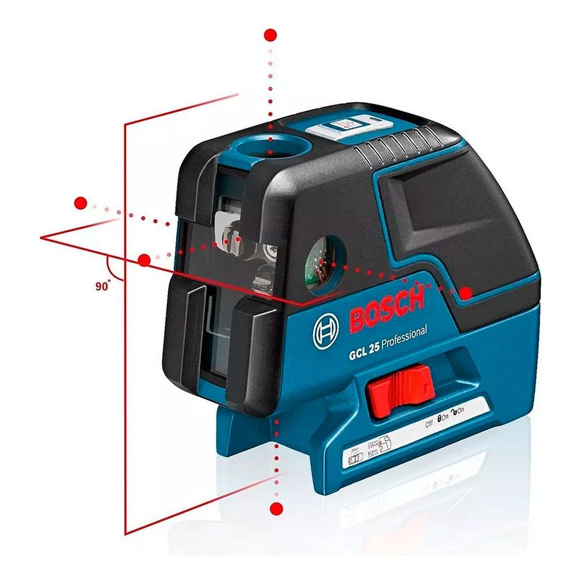 BOSCH - Nivel Láser De Lineas Y Puntos Combinado Bosch Gcl 25.