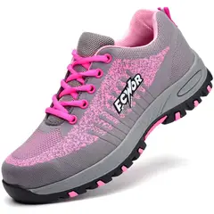 TIOZONEY - Zapatos de seguridad indestructibles mujer
