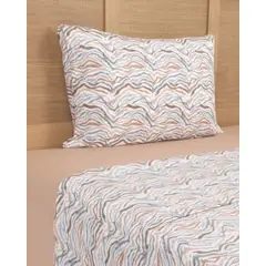MASHINI - Sábana de polar 1.5 plazas Estampada Rapel