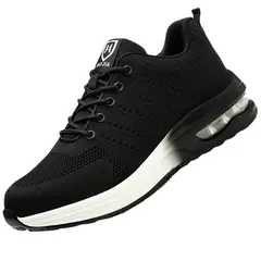 TIOZONEY - Zapatos de seguridad para hombre