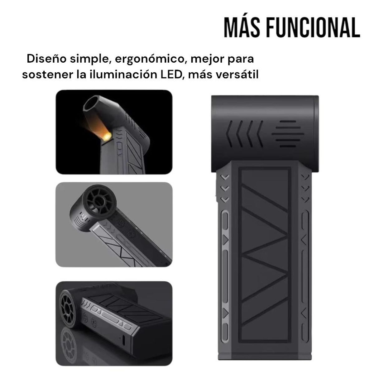 GENERICO - Soplador Turbo Jet Inalámbrico Para Barberia - Peluqueria Y Todo Uso