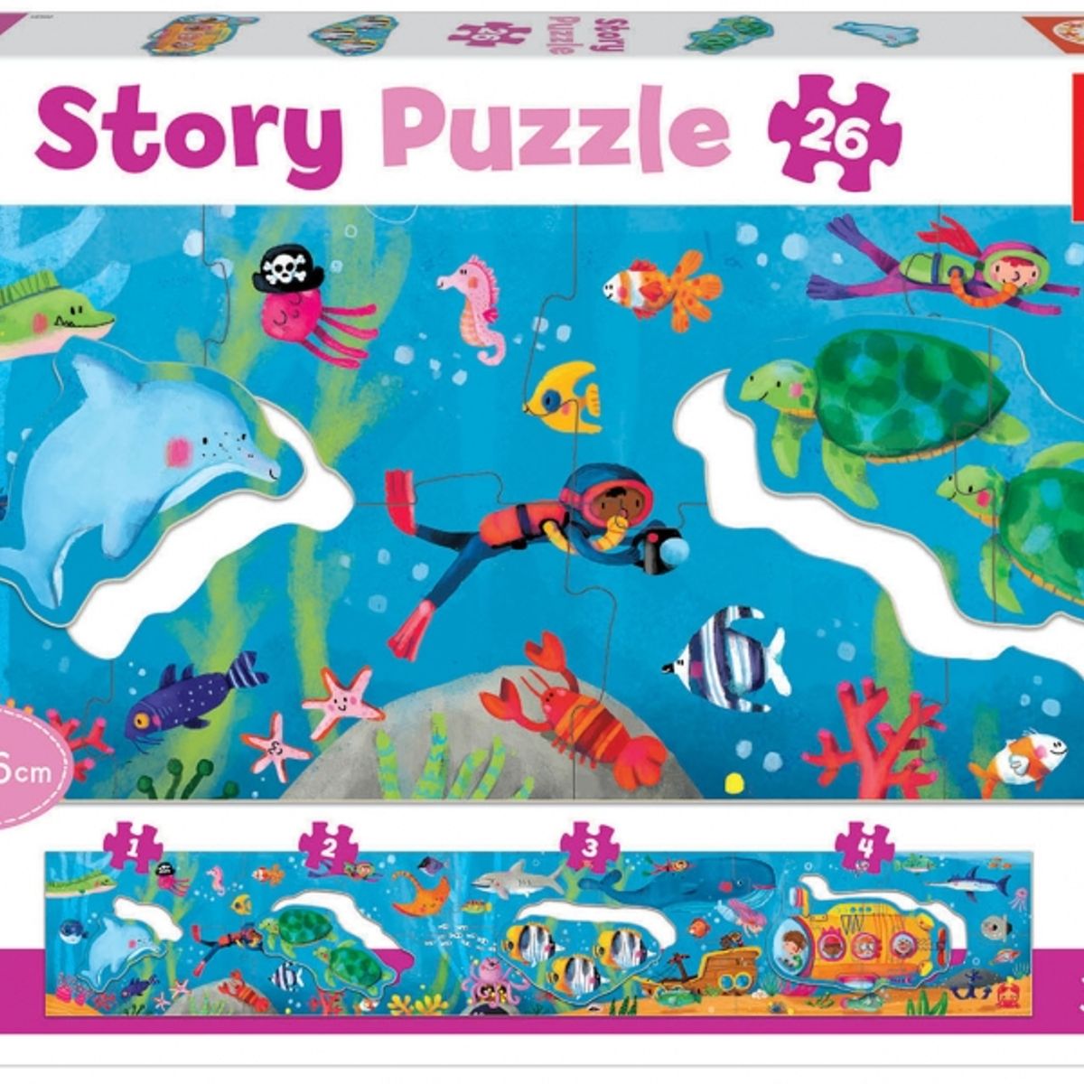 EDUCA - EDUCA 18902 STORY PUZZLE UNDERWATER WORLD