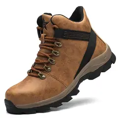 TIOZONEY - Botas de seguridad para hombre.