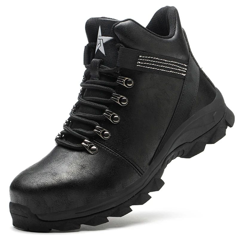 TIOZONEY - Botas de seguridad para hombre