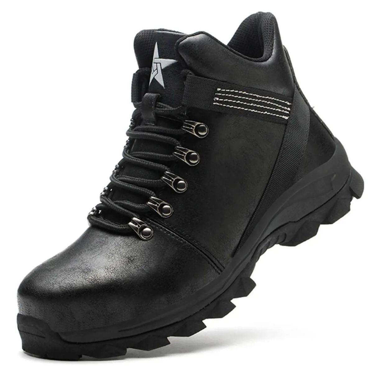 TIOZONEY - Botas de seguridad para hombre