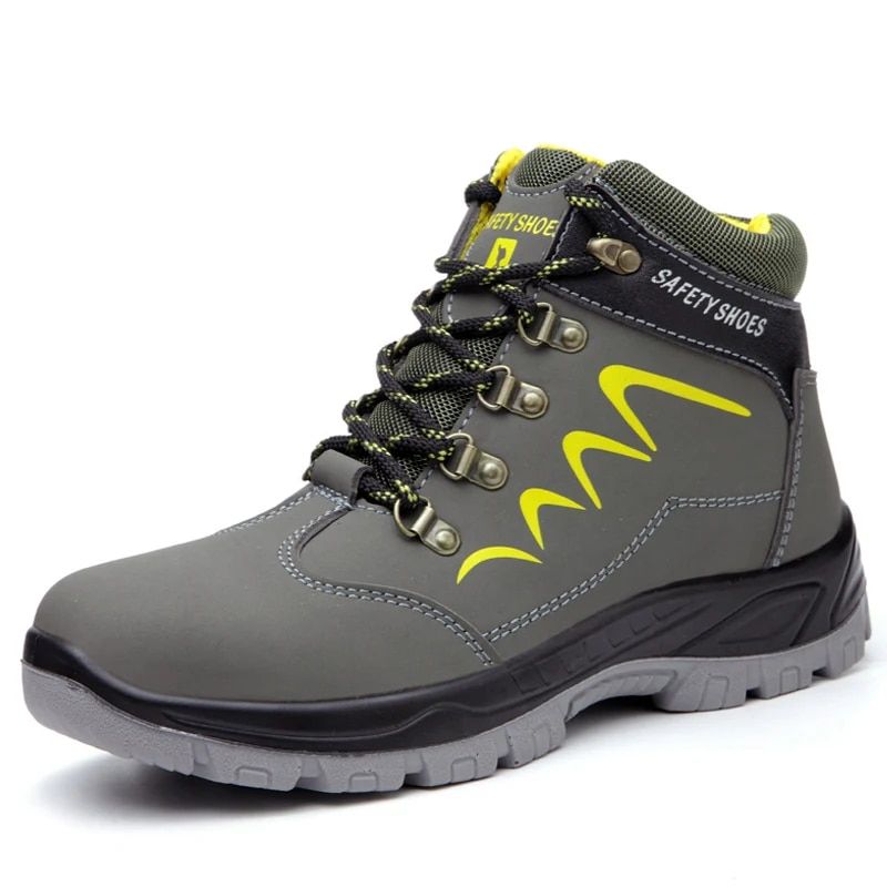 TIOZONEY - Botas de seguridad para hombre
