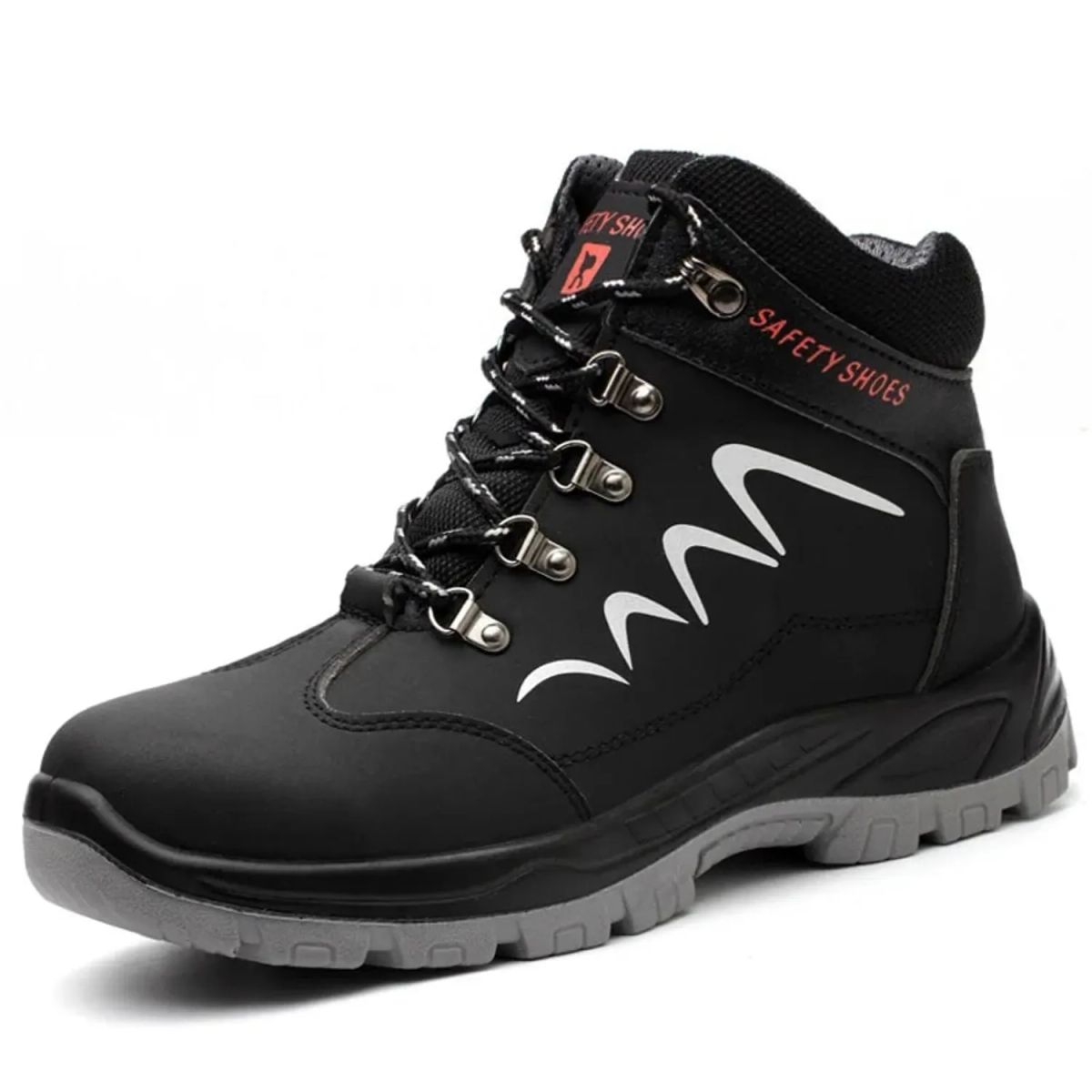 TIOZONEY - Botas de seguridad para hombre