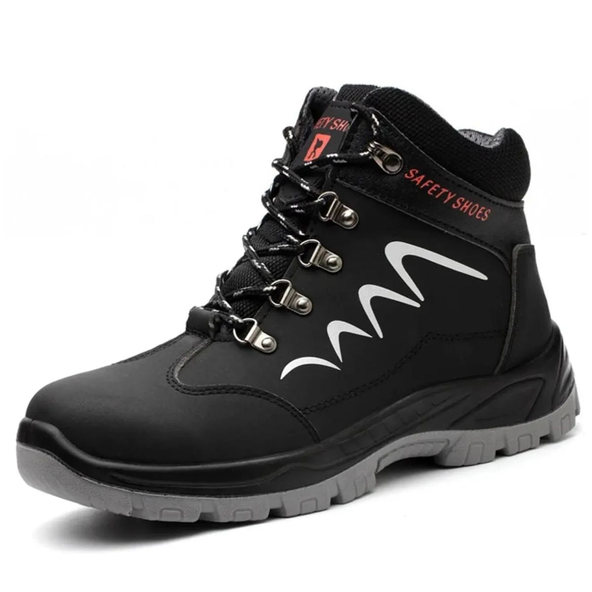 TIOZONEY - Botas de seguridad para hombre