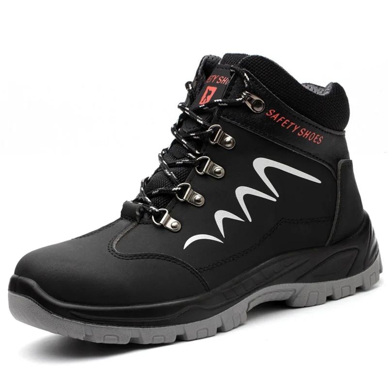 TIOZONEY - Botas de seguridad para hombre