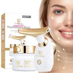 GENERICO - Crema Facial Nutritiva Antiarrugas + Masajeador Kit