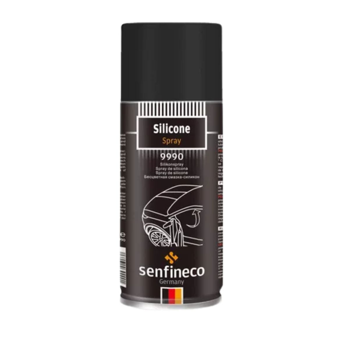 GENERICO - Spray De Silicona Color Transparente Senfineco 450ml
