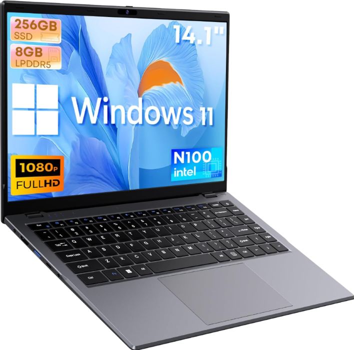 Notebook - GemiBook XPro - Intel N100 - RAM 8GB - SSD 256BG - 14.1 - W11H