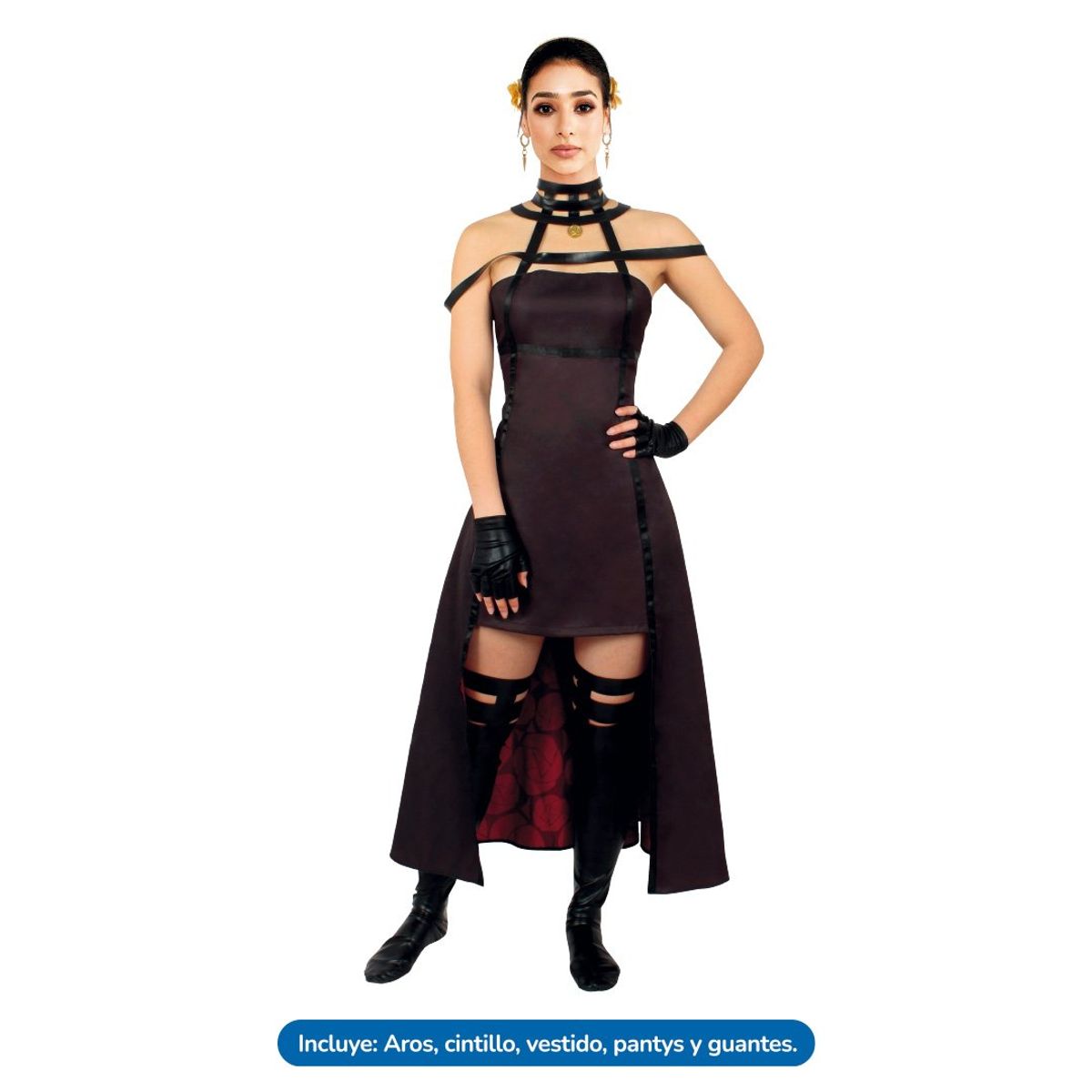 GENERICO - Disfraz Cosplay Yor Forger Spy X Family Talla M