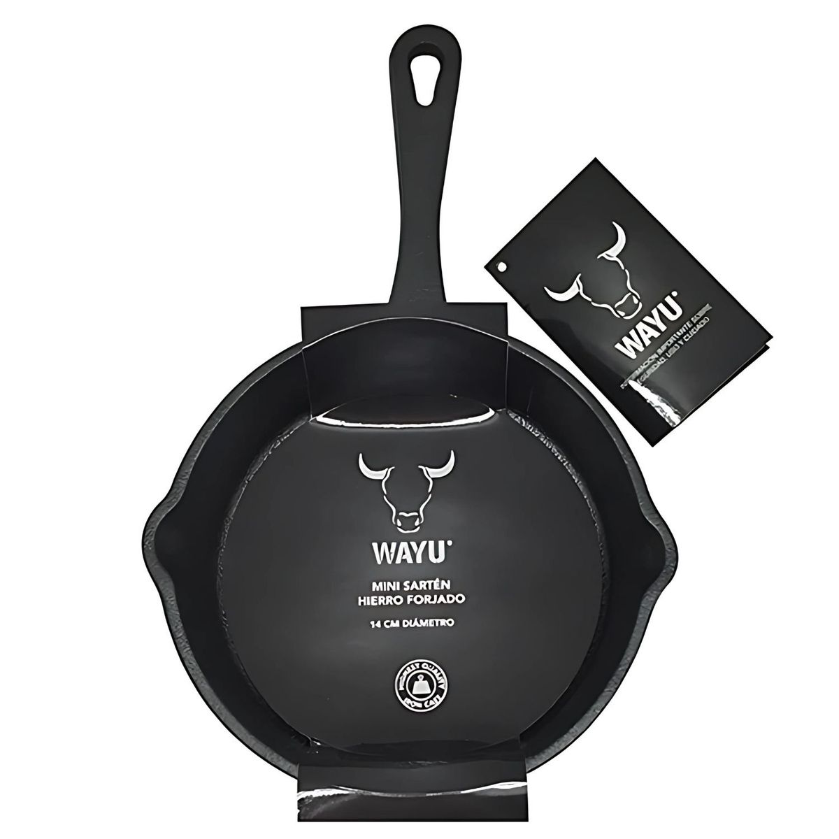 WAYU - Sartén Hierro Fundido 14cm Iron Cast Wayu Pro Wayu - SC