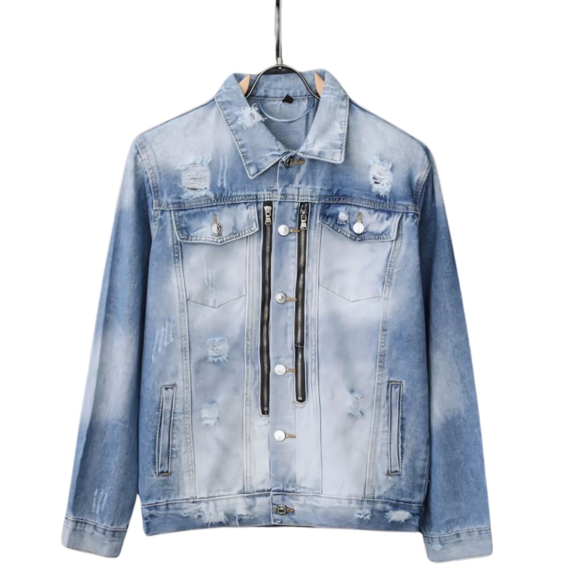 D'JOE - Chaqueta Jeans Mezclilla Hombre Slim