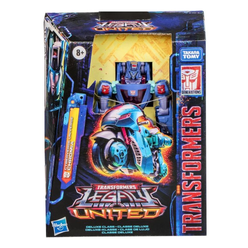 HASBRO - Transformers Legacy United Deluxe Cyberverse Chromia