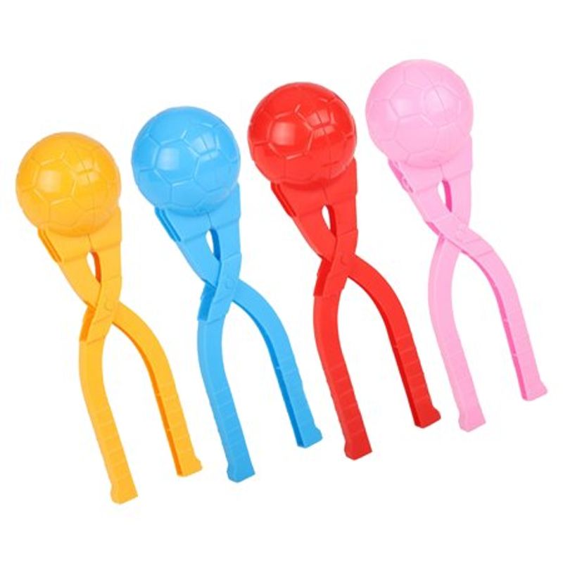 GENERICO - Pinzas Para Hacer Bolas De Nieve Pack 4 Unidades