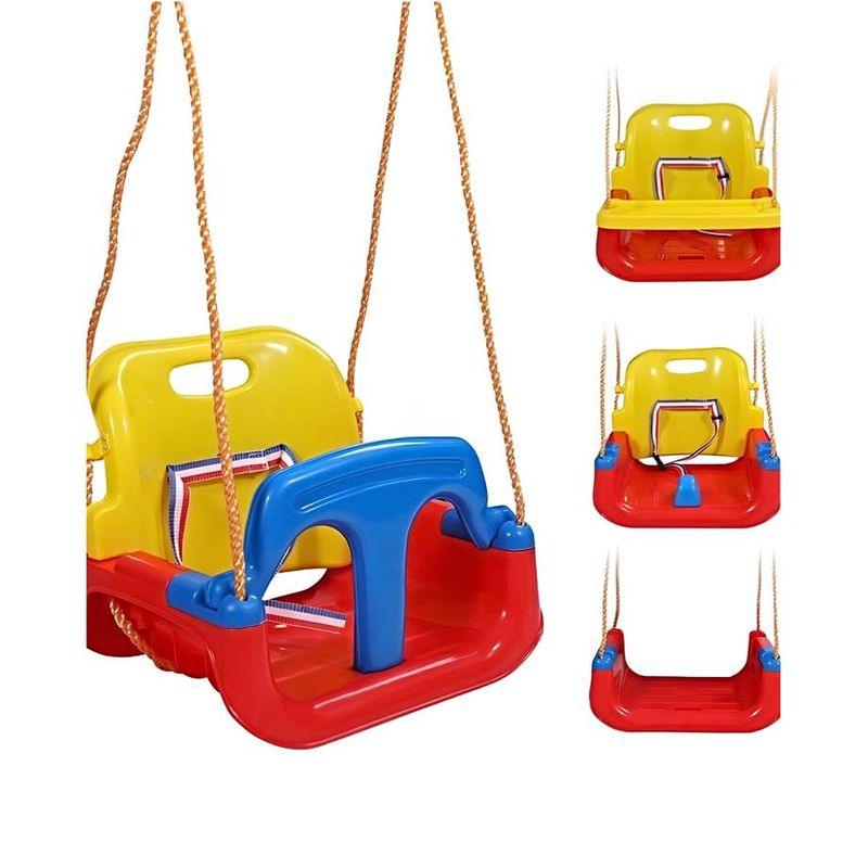 GENERICO - COLUMPIO ASIENTO 3 EN 1 PARA NIÑOS