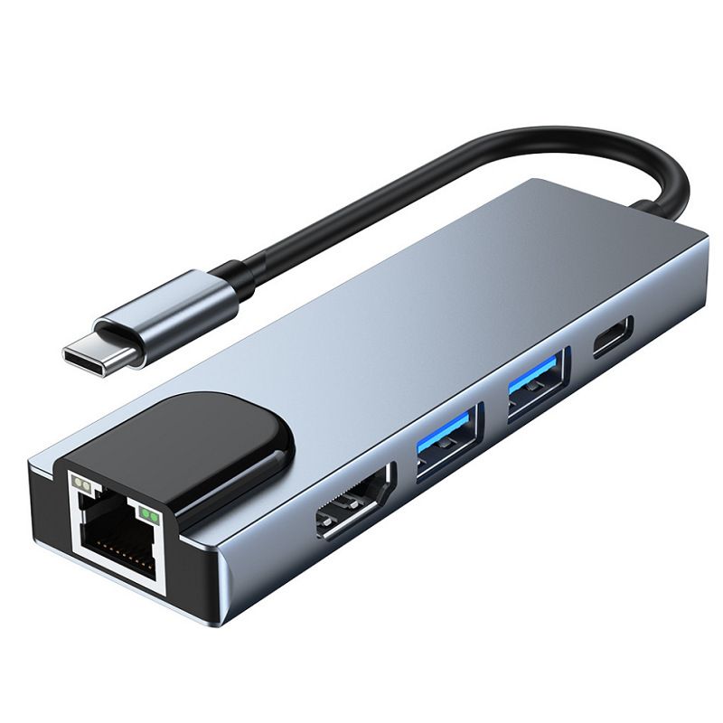 VDVO - Adaptador Thunderbolt 3 USB C HDMI USB C a Ethernet Rj45 Lan - 1000mps