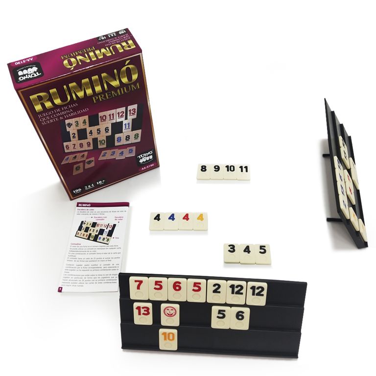 Juego de Mesa Rumino Premium Rummy Rummi -