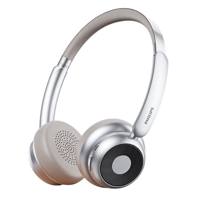 PHILIPS - Audifonos Bluetooth Philips TAH1129 Wireless Pure Bass - Plata