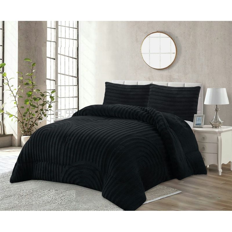 GENERICO - PLUMON KING TEXRUTIZADO RELIEVE DE LINEAS NEGRA CON CHIPORRO TF