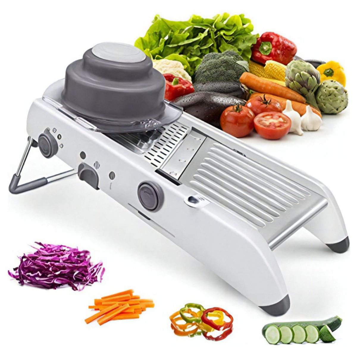 GENERICO - Mandolina Cortador Verduras Rallador Verduras Picador Cocina Rayador Alimentos