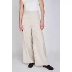 ECLIPSE CHILE - Pantalón Wide Leg Leticia Beige Eclipse