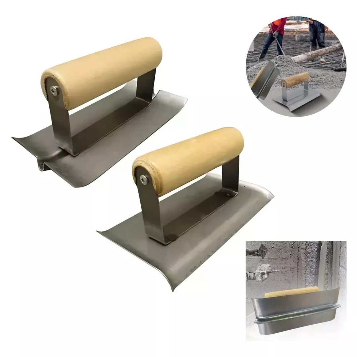 KUANGYE - Kit Llanas 1 Rodón + 1 Ranurador Para Hormigón