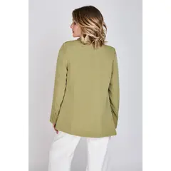 ECLIPSE - Blazer Entallado Emily Verde