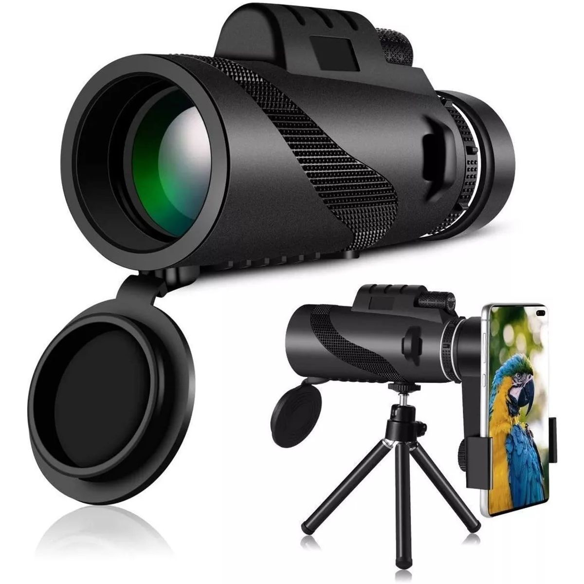 KUANGYE - Monocular Hd Binocular Zoom 40x60 + Estuche + Porta Celular