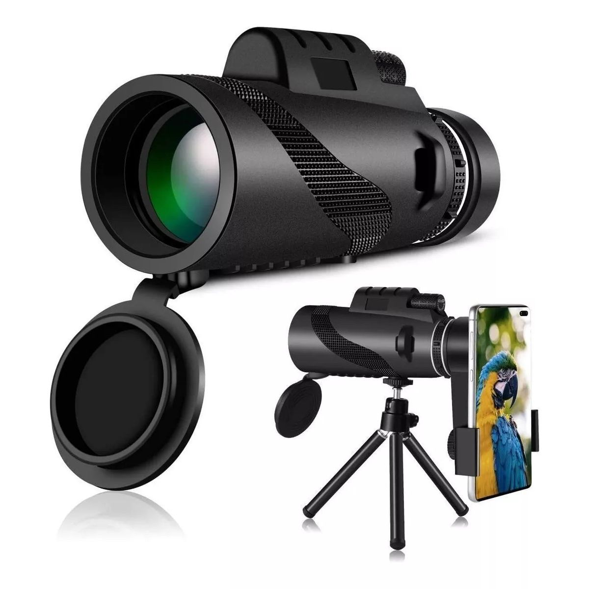 KUANGYE - Monocular Hd Binocular Zoom 40x60 + Estuche + Porta Celular