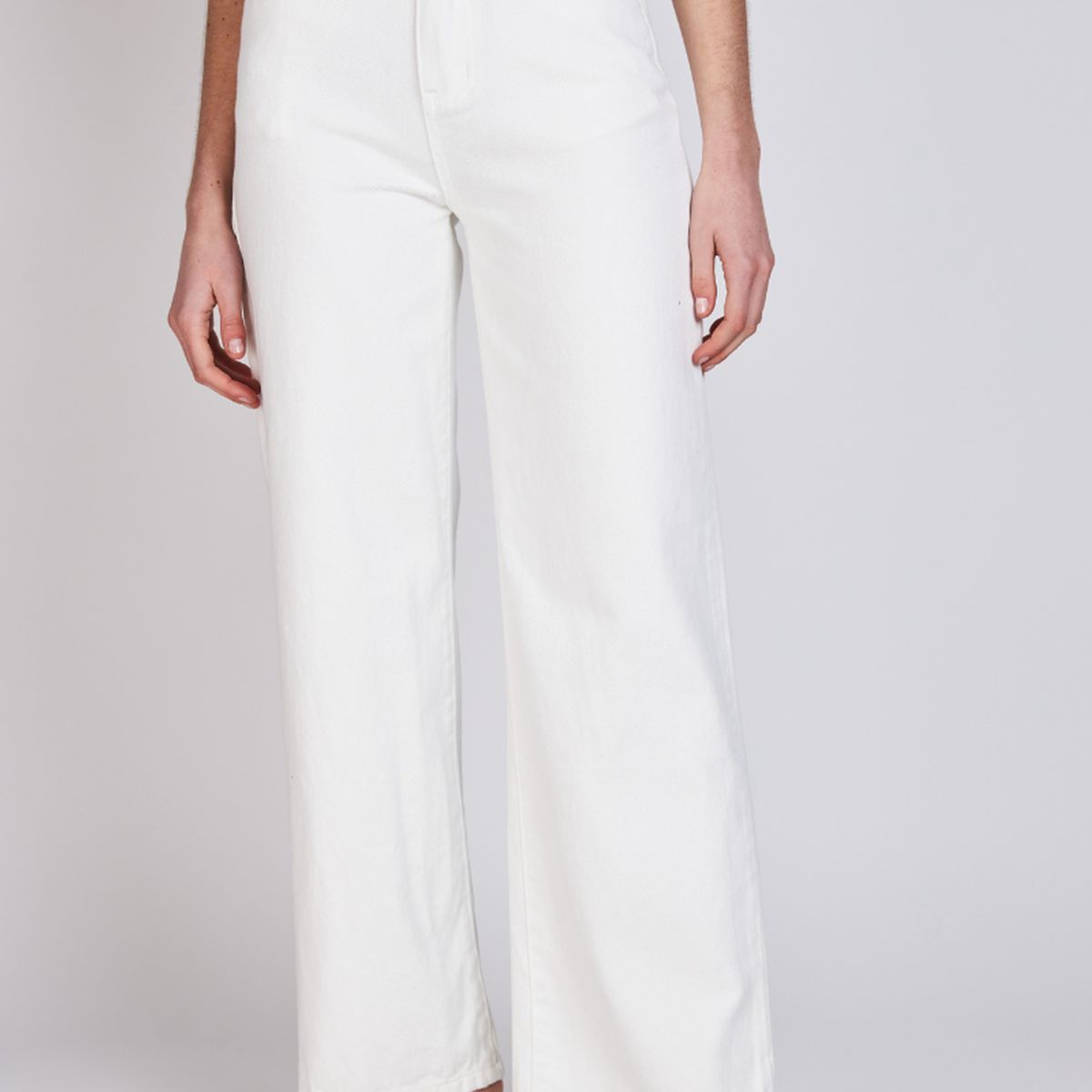 ECLIPSE - Jeans Wide Florencia Blanco Eclipse