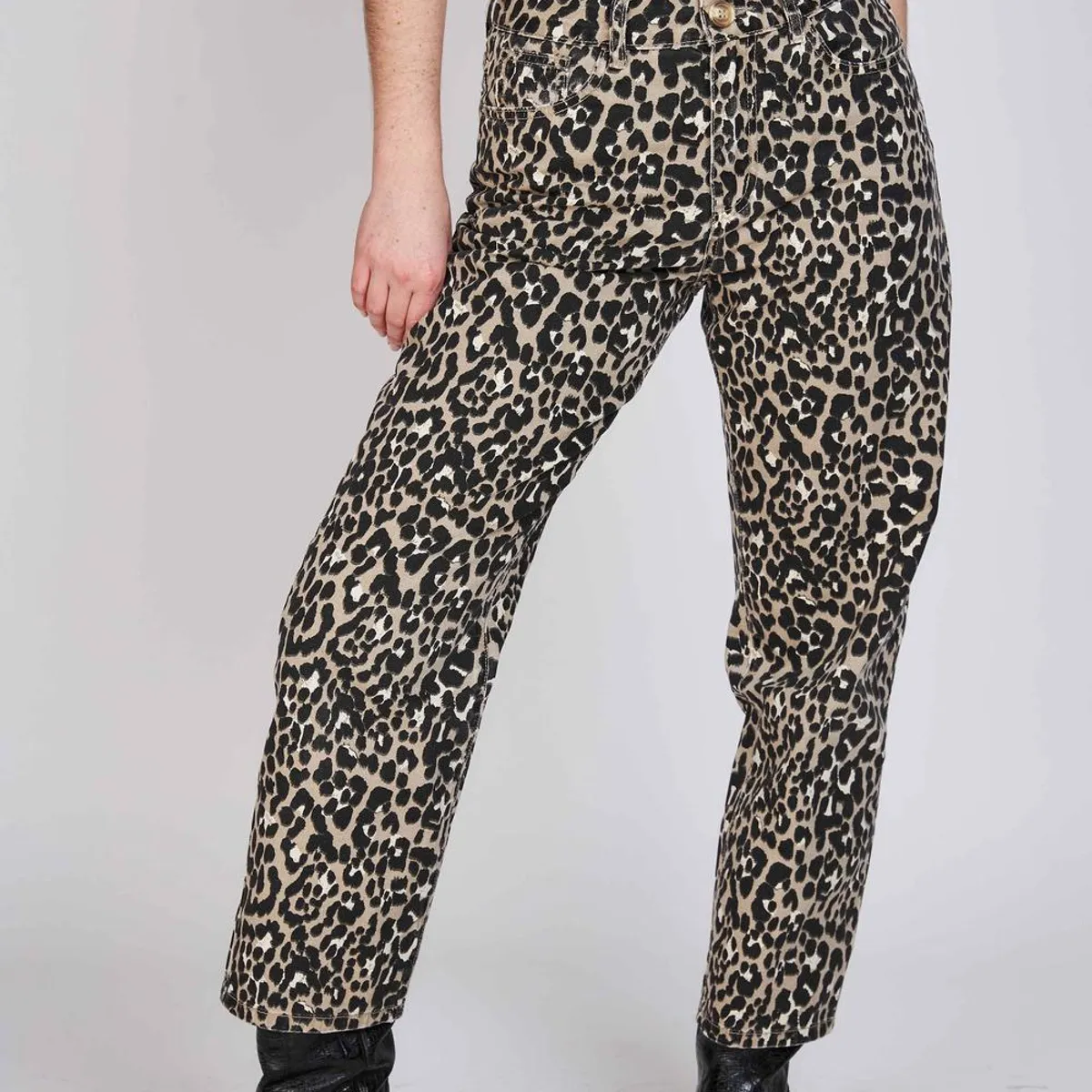 ECLIPSE - Jeans Straight Anastasia Animal Animal Eclipse